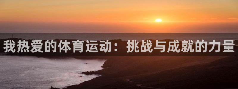 风速体育直播：我热爱的体育运动：挑战与成就的力量